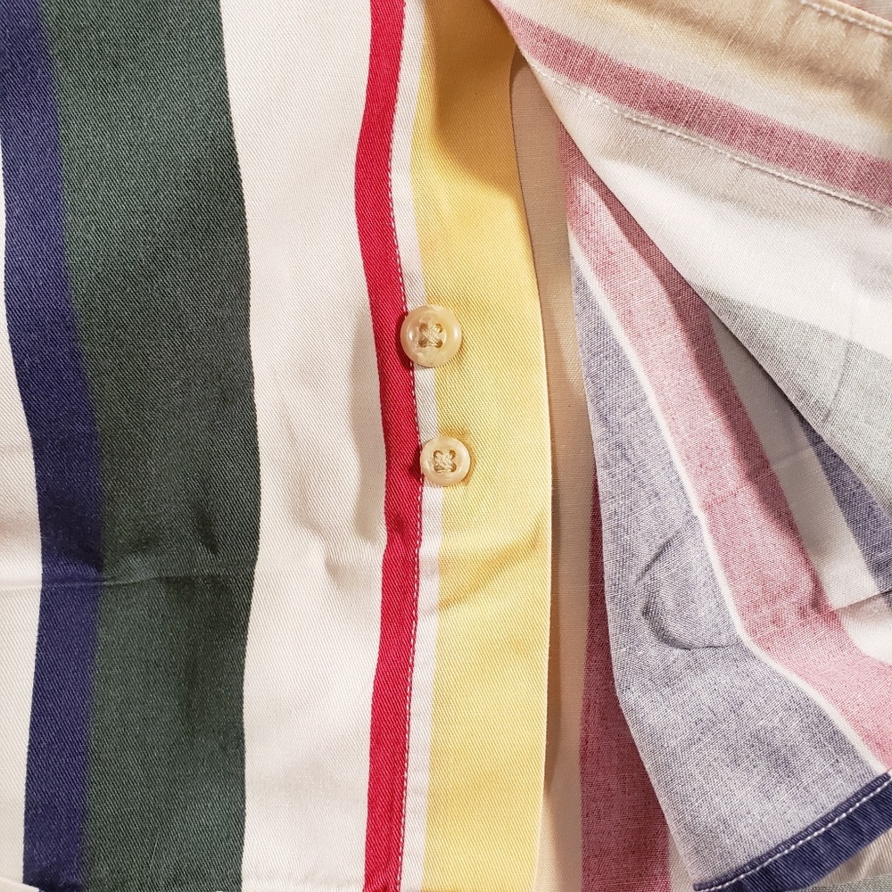 Tommy Hilfiger Men's M Button Down Shirt Multi - Picture 6 of 8